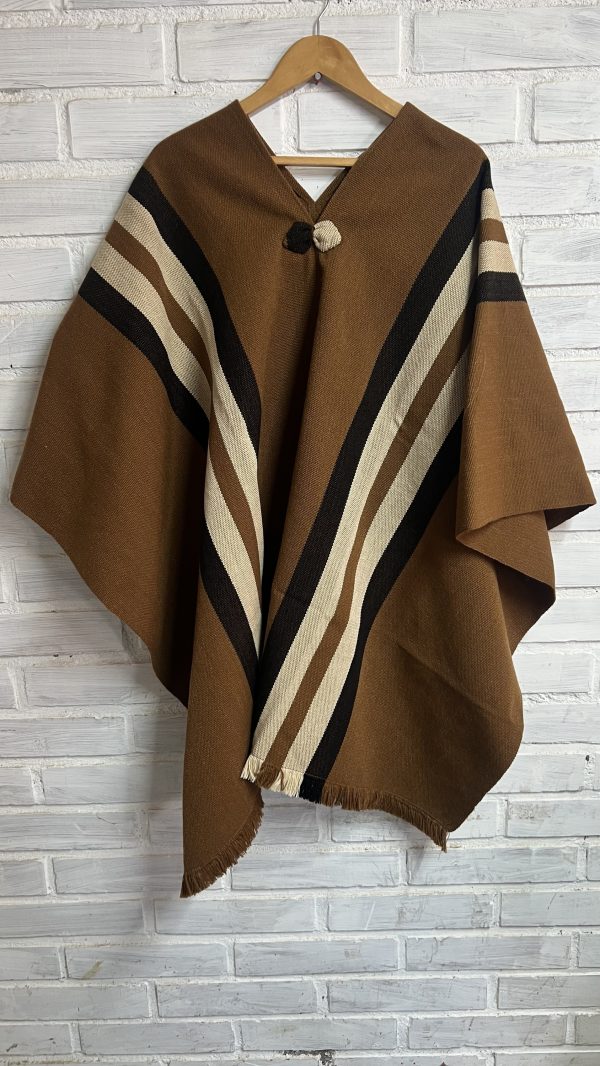 Poncho clásico sin gorro - Imagen 4
