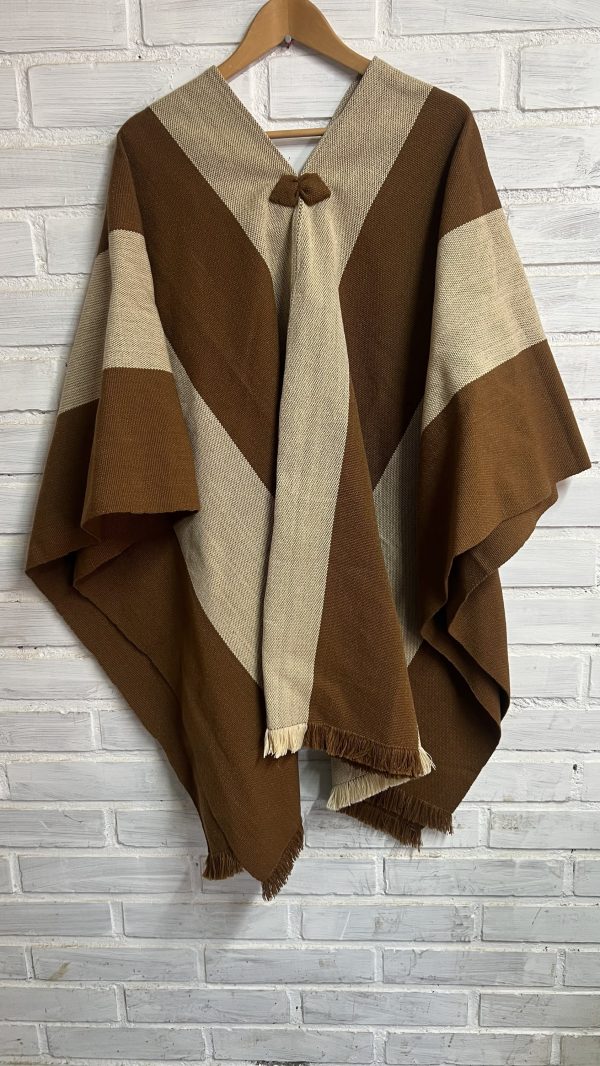 Poncho clásico sin gorro